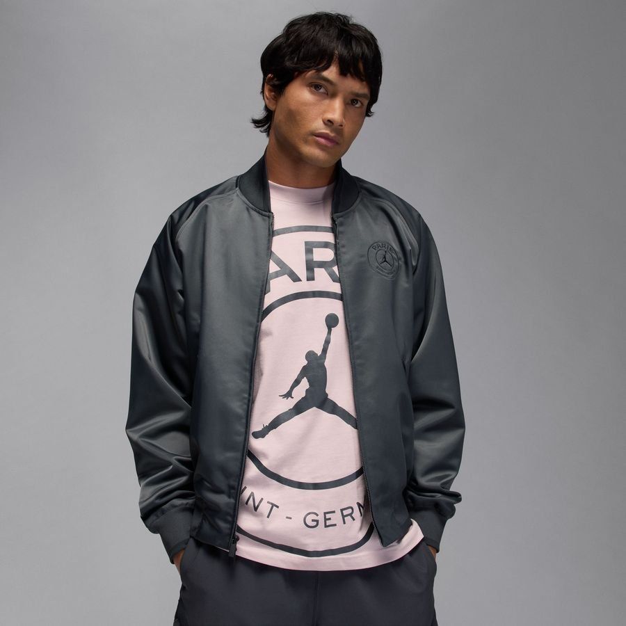 Paris Saint Germain Training Jacket Anthem Jordan x PSG - Anthracite - Men's-SoccerKits Hub | Buy Soccer Jerseys Online